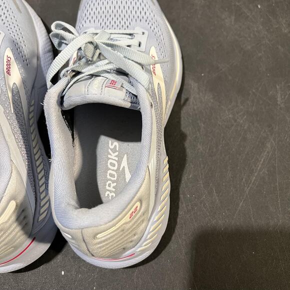 Brooks Adrenaline GTS 22 Shoes Womens 7 Blue Running Support Comfort Sneakers - Picture 9 of 10